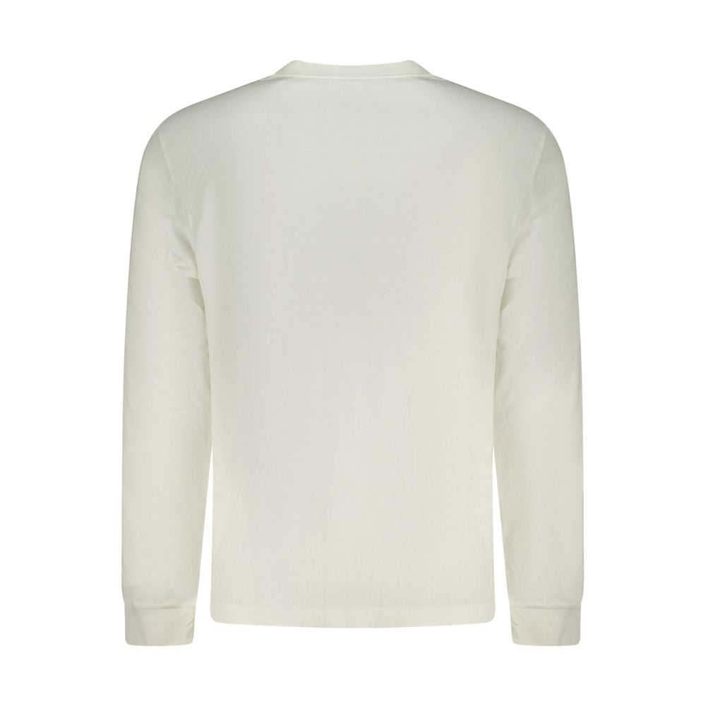 Calvin Klein White Cotton Men T-Shirt | Regal Royce
