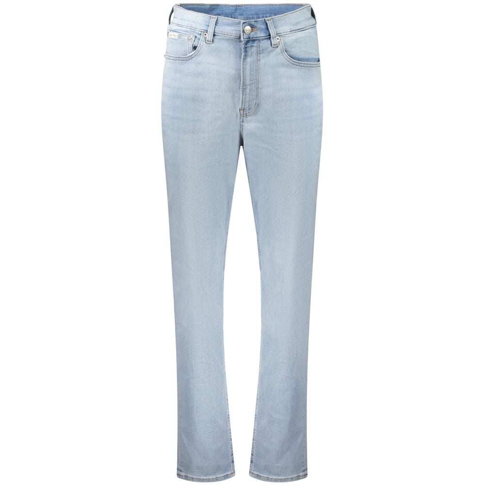 Calvin Klein Azzurro Cotton Women Jeans | Regal Royce