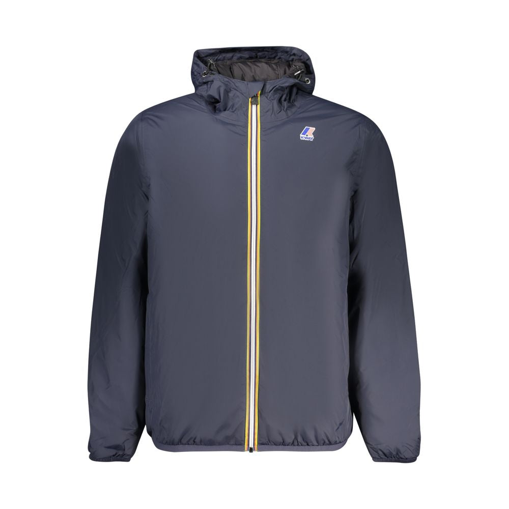 K-WAY Blue Polyamide Jackets & Coat