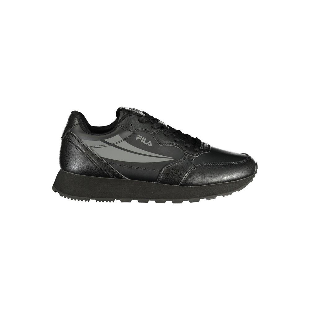 Fila Nero Polyurethane Men Sneaker | Regal Royce