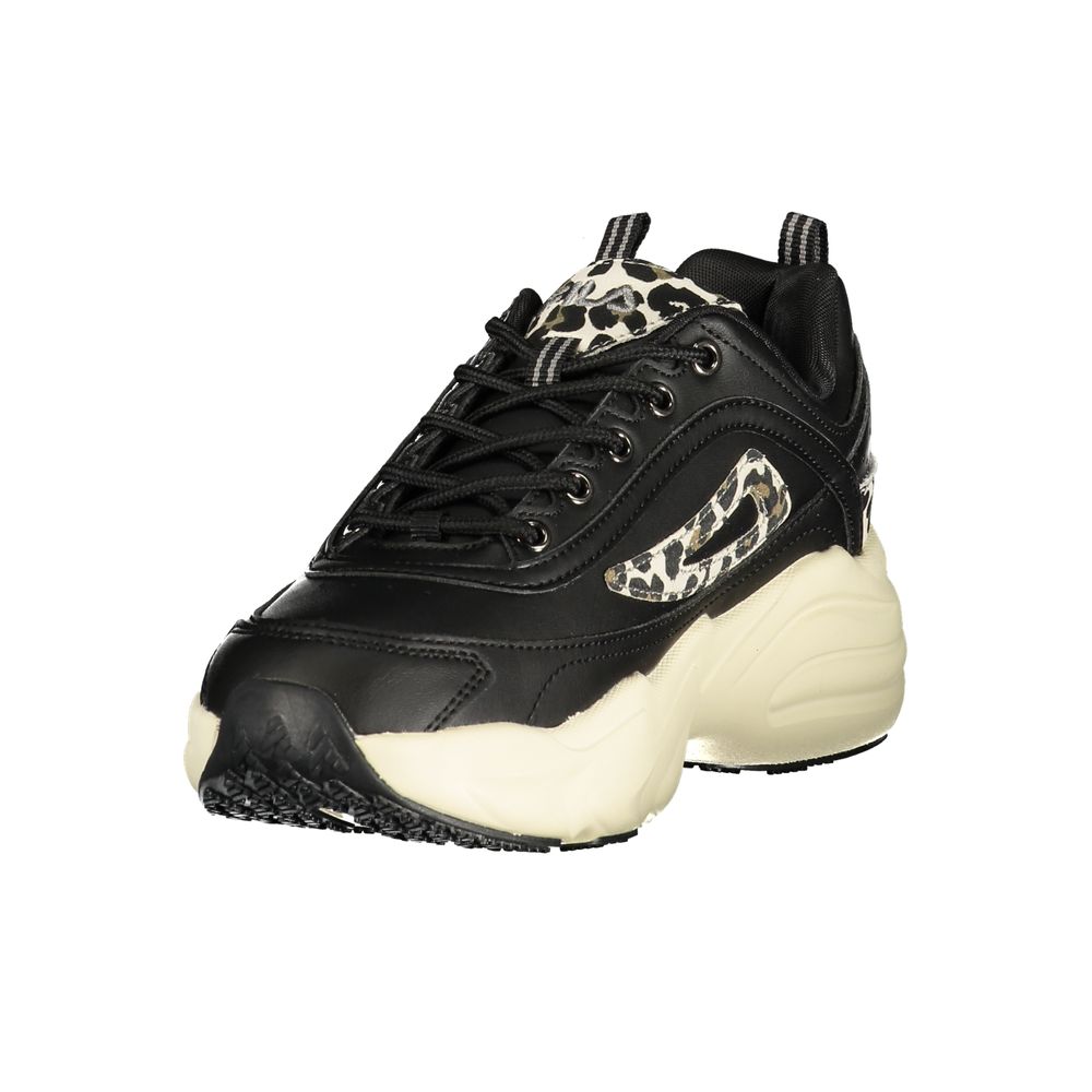 Fila Black Polyester Women Sneaker