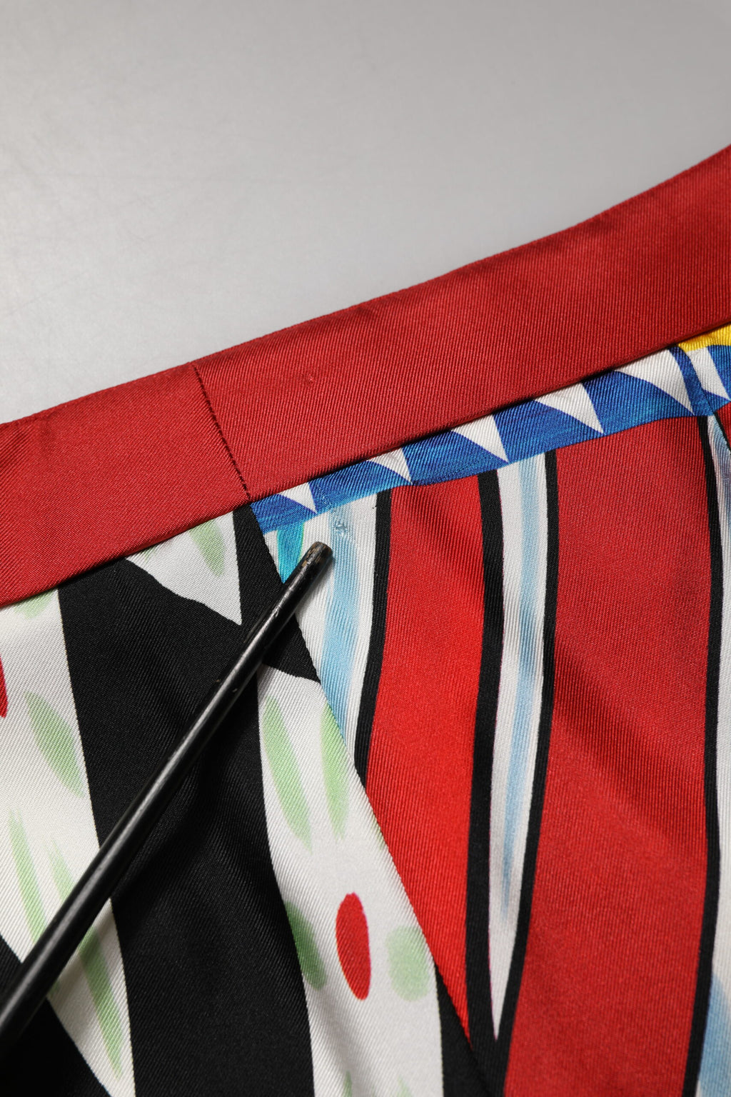 Dolce & Gabbana Multicolor Carretto Pattern Straight Pants