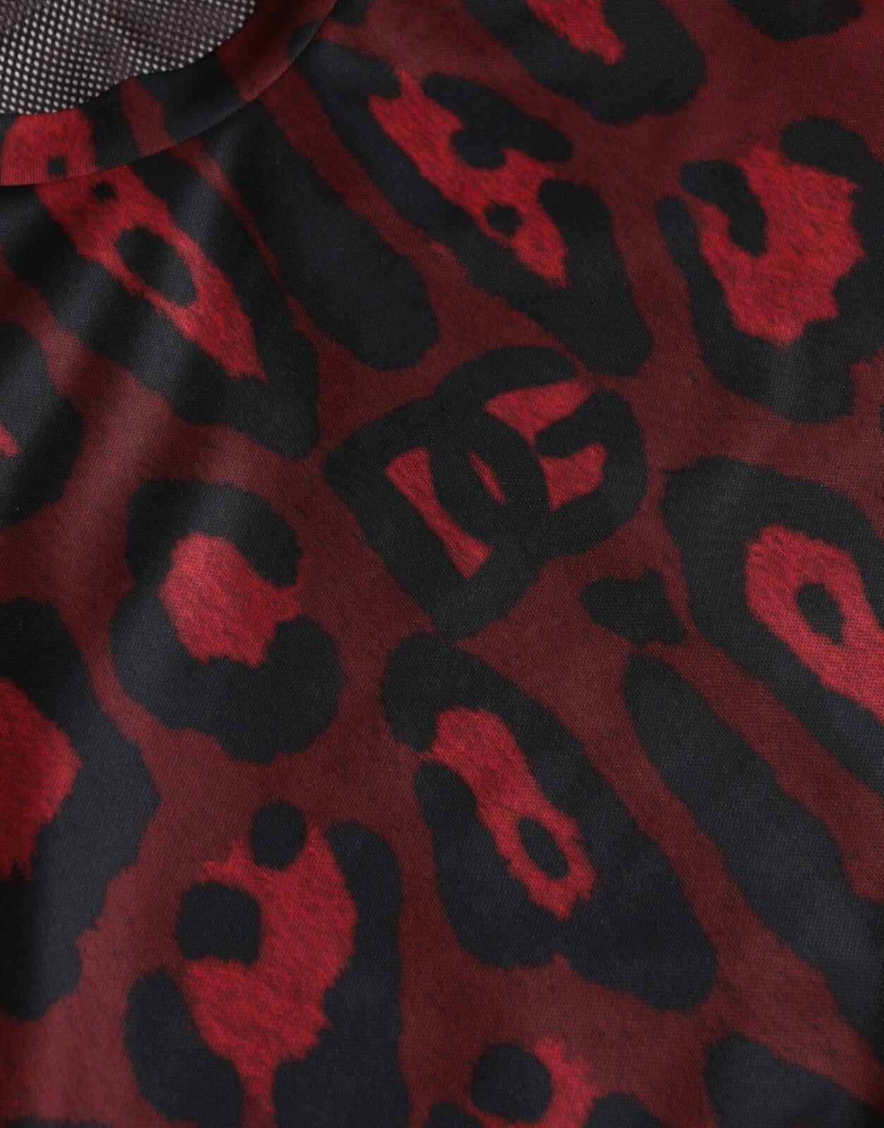 Dolce & Gabbana Red Leopard Print Sleeveless Men Tank T-shirt | Regal Royce