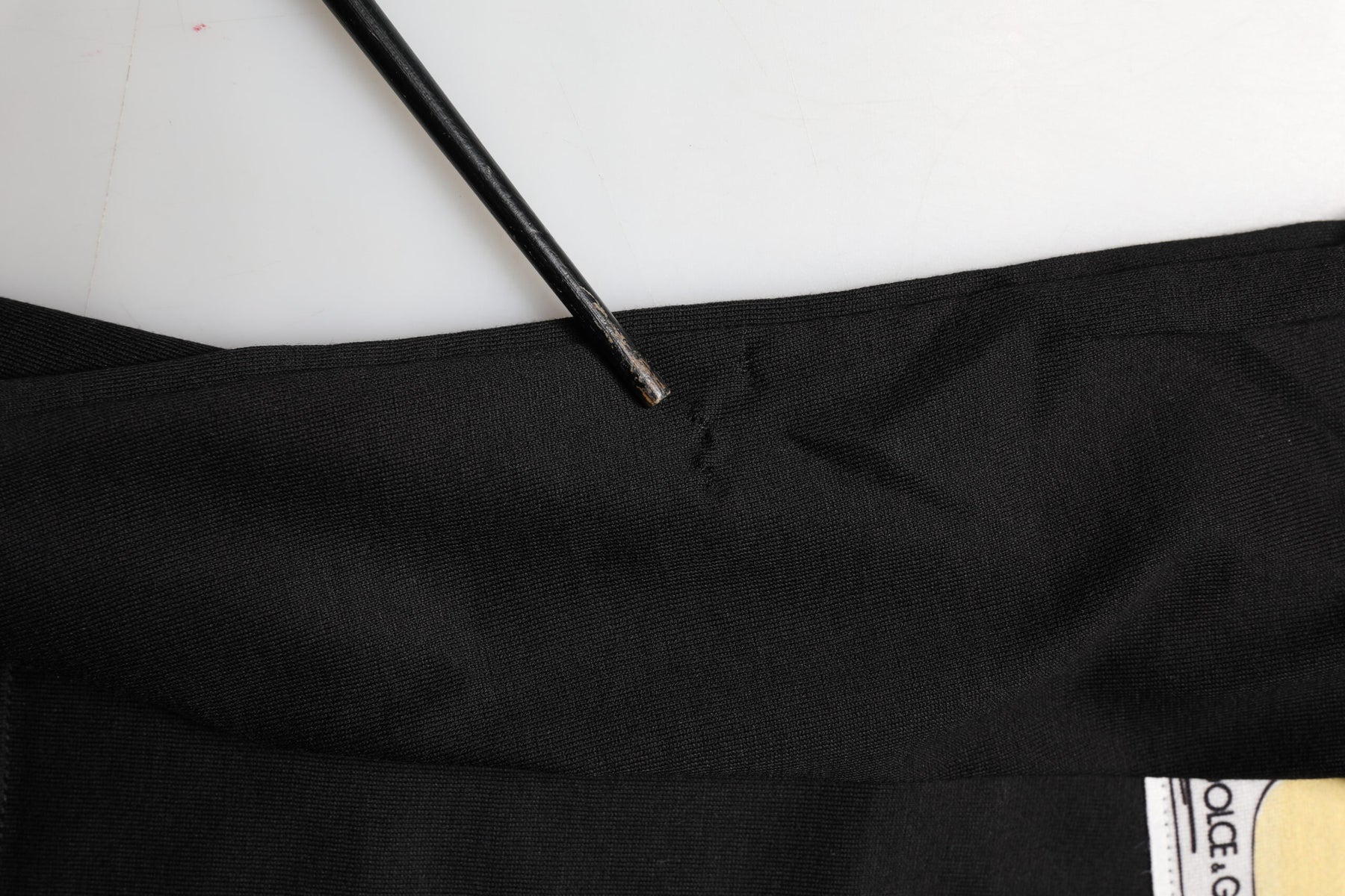 Dolce & Gabbana Black Graphic Crew Neck Short Sleeves T-shirt | Regal Royce