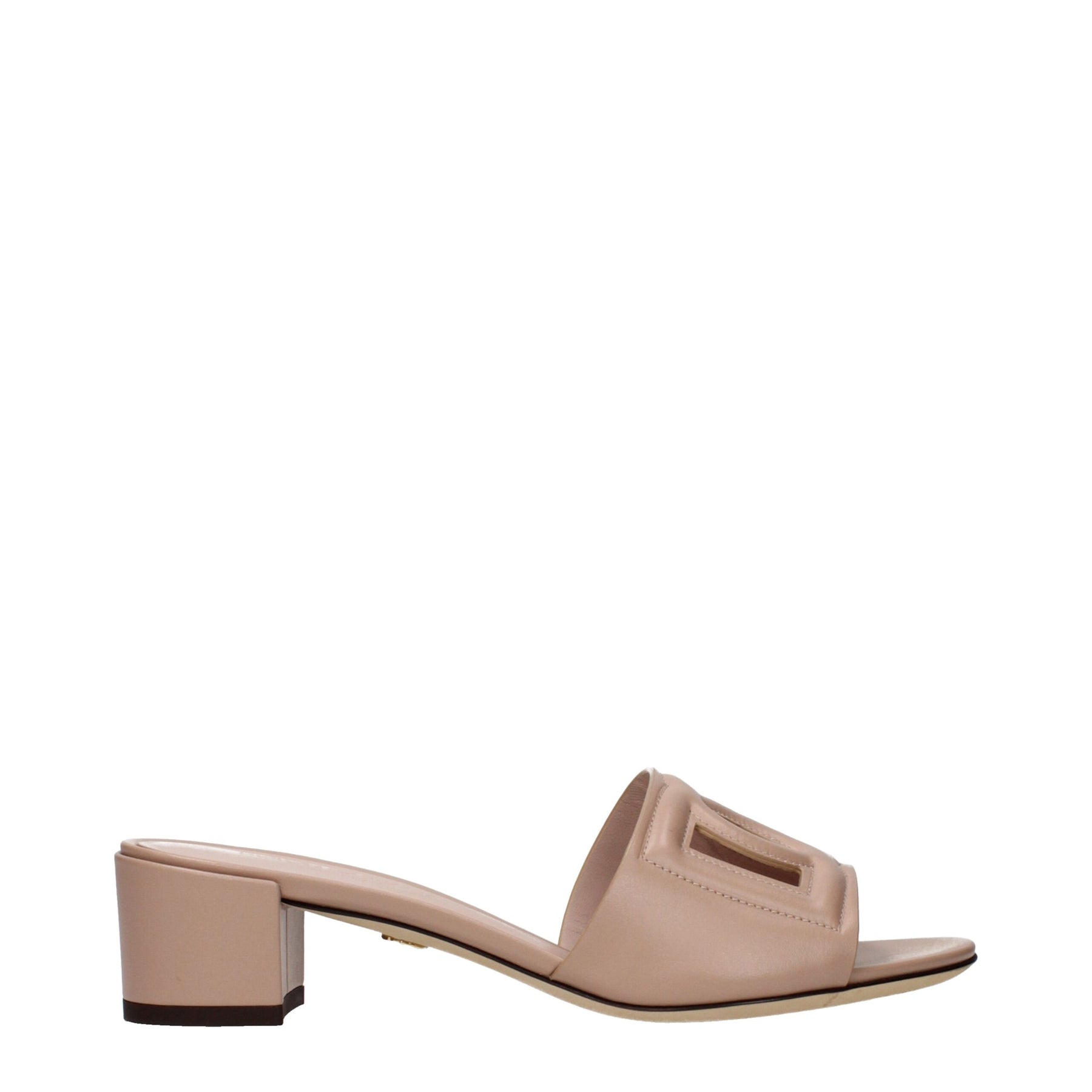 Dolce & Gabbana Pink Leather Sandals | Regal Royce