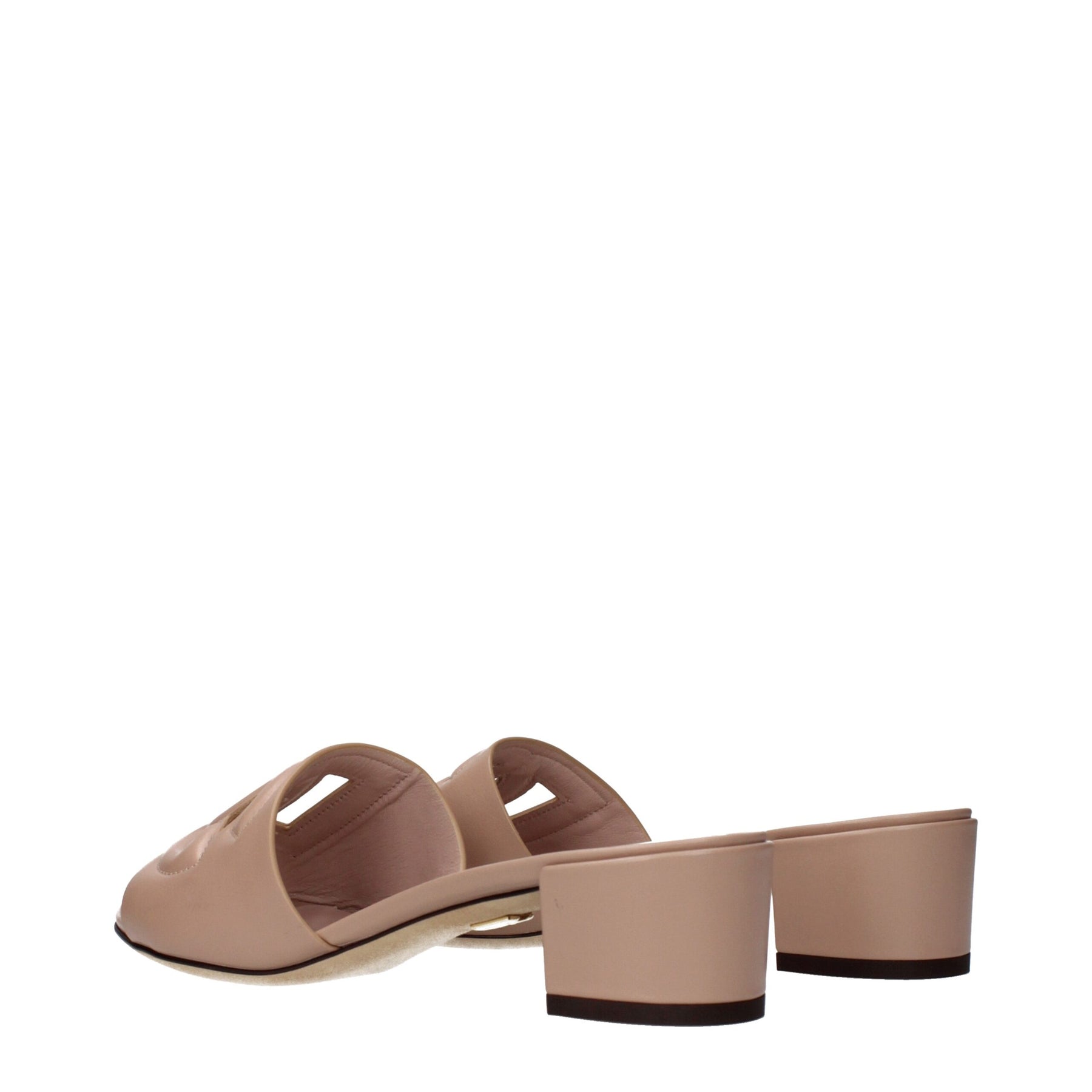 Dolce & Gabbana Pink Leather Sandals | Regal Royce