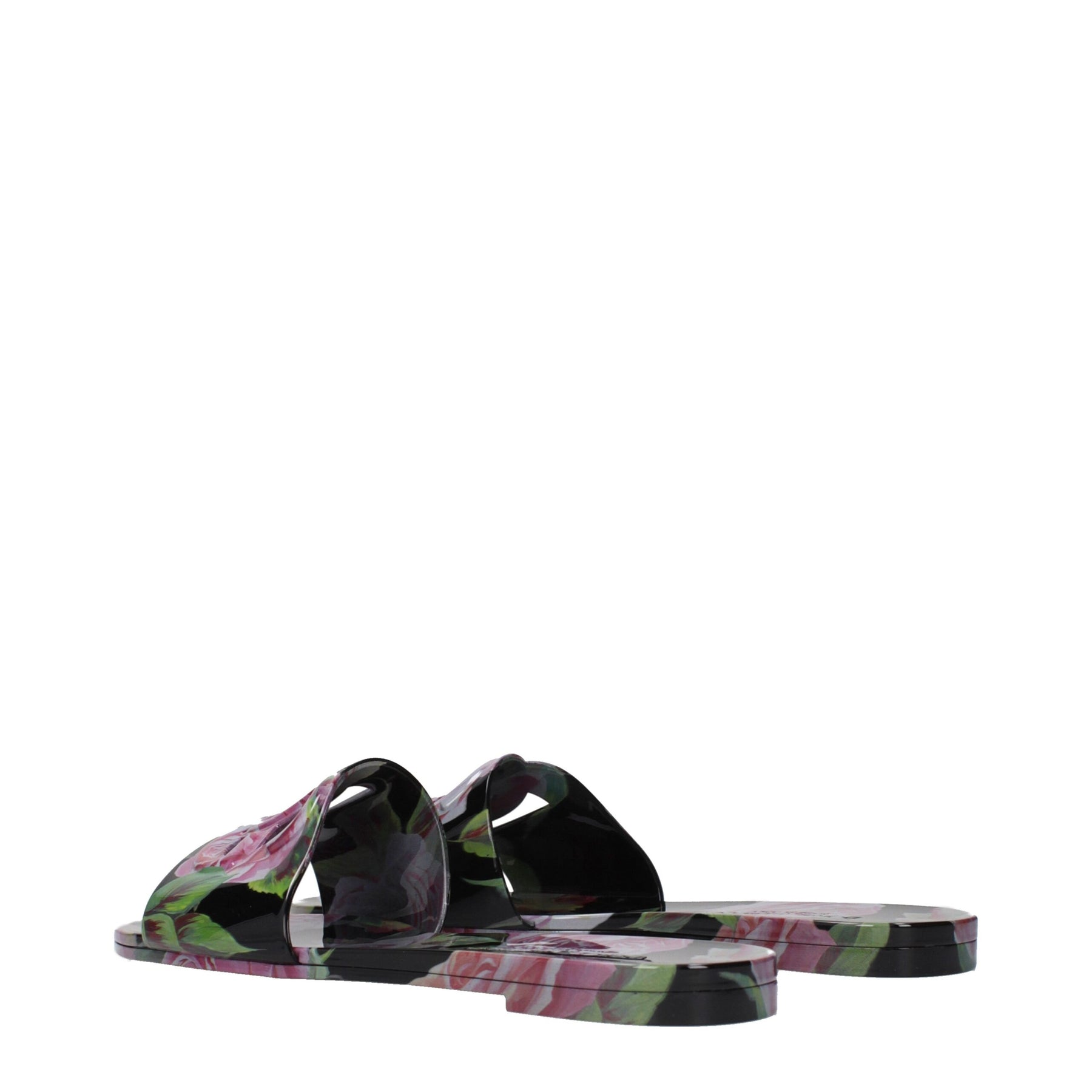 Dolce & Gabbana Black Cotton Slippers | Regal Royce