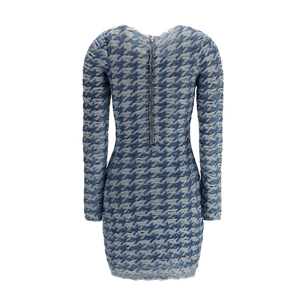 Diesel Blue Cotton Casual Dress | Regal Royce