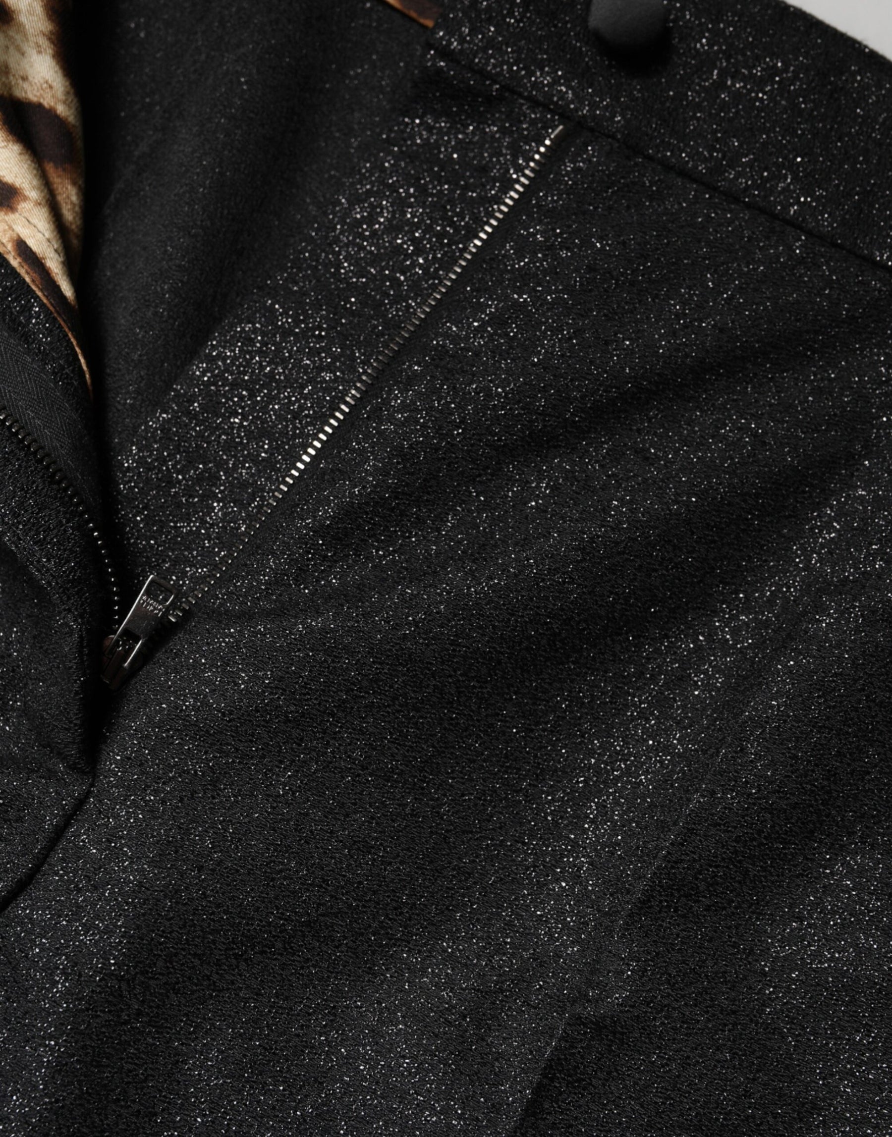 Dolce & Gabbana Black Polyester Casual High Waist Mini Shorts | Regal Royce