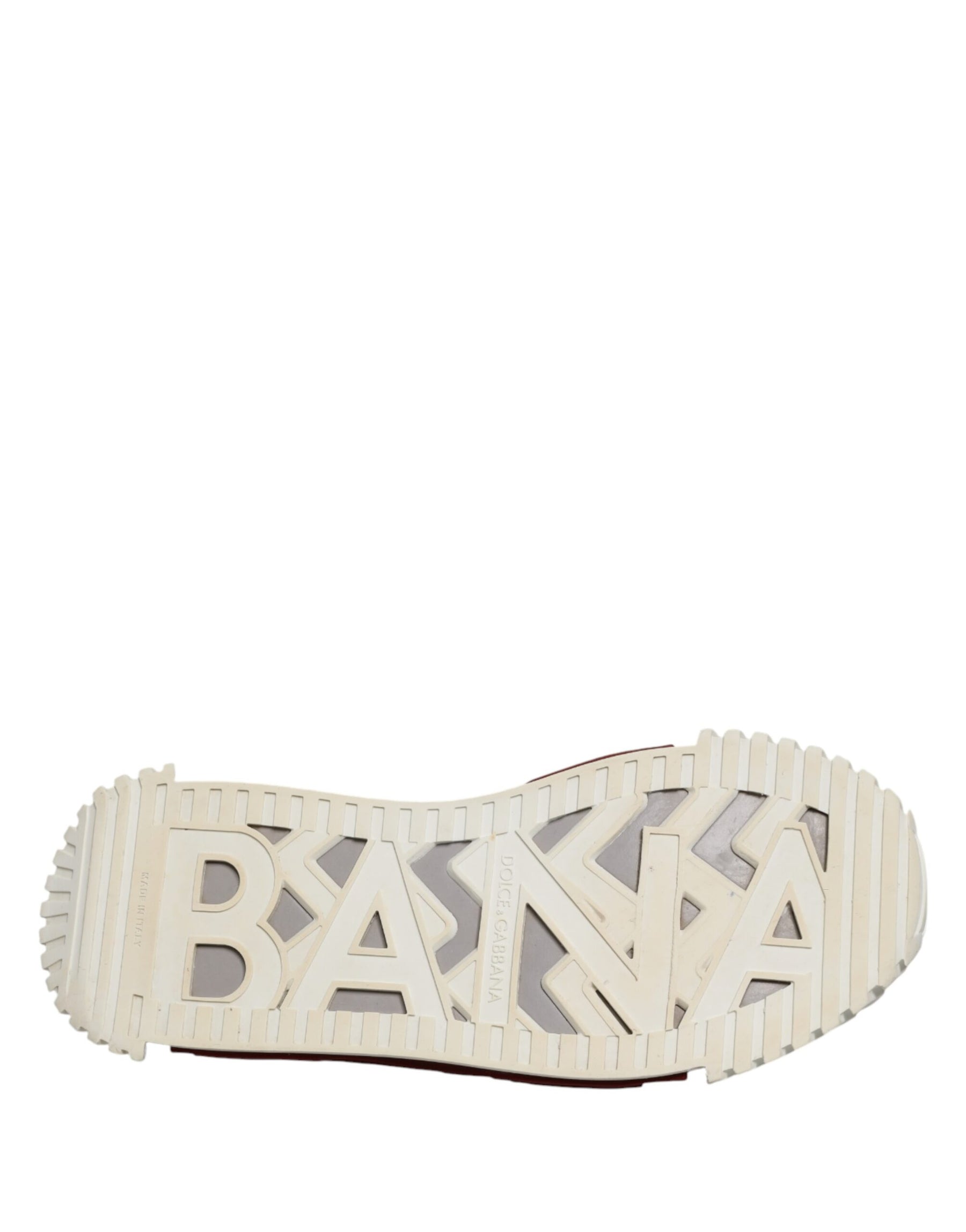 Dolce & Gabbana Multicolor Lace Up Low Top NS1 Sneakers Men Shoes | Regal Royce