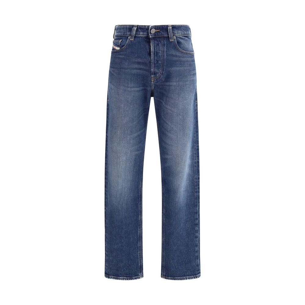 Diesel Blue Cotton Straight-Leg Jeans | Regal Royce
