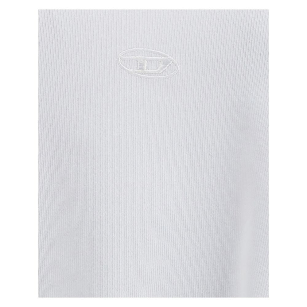 Diesel White Cotton Top