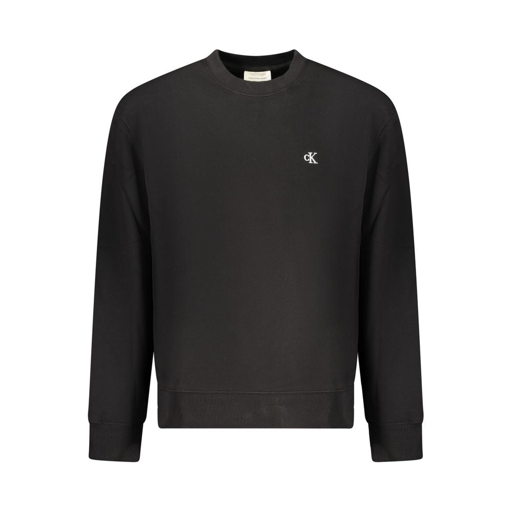 Calvin Klein Black Cotton Men's Sweatshirt | Regal Royce