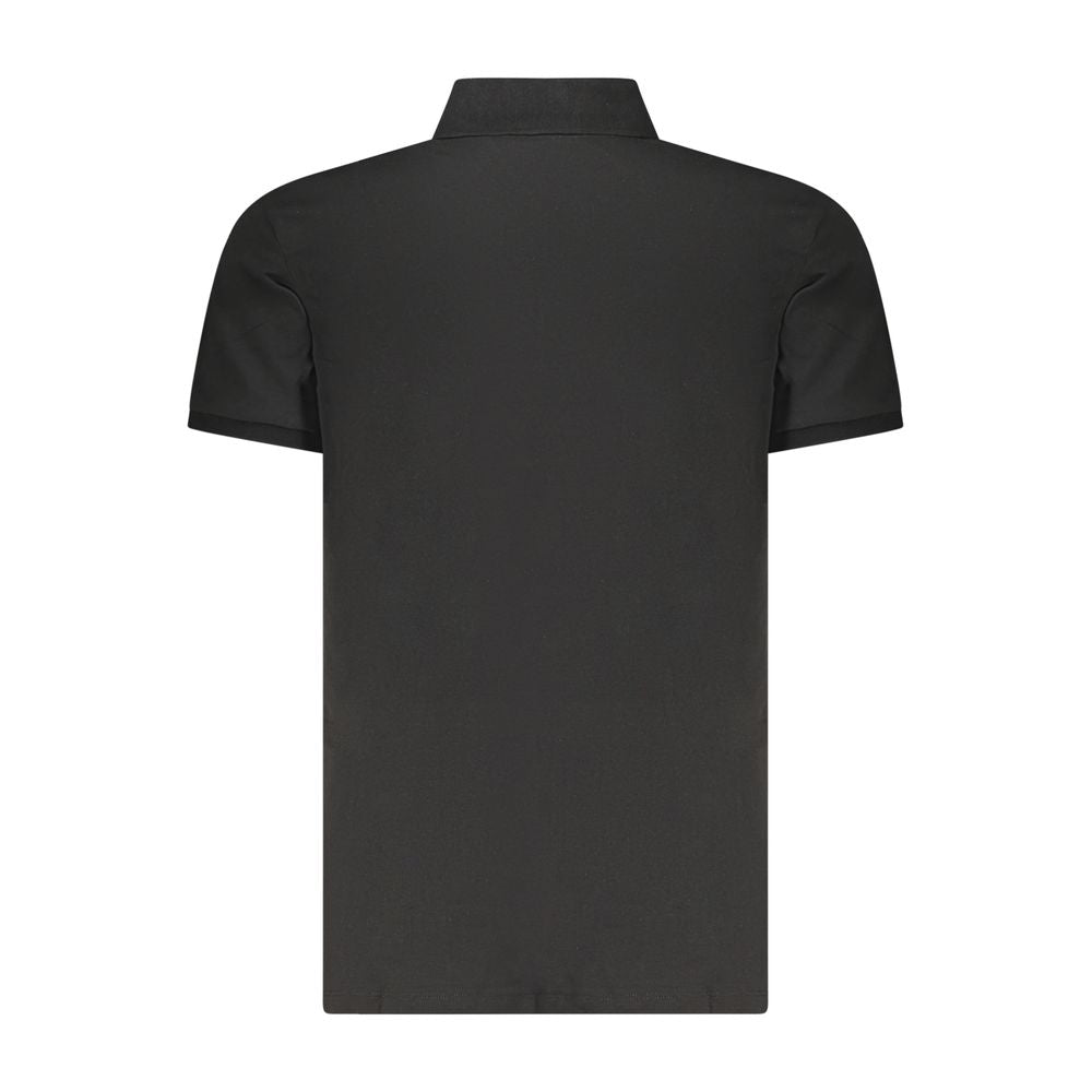 Calvin Klein Black Cotton Men Polo Shirt | Regal Royce
