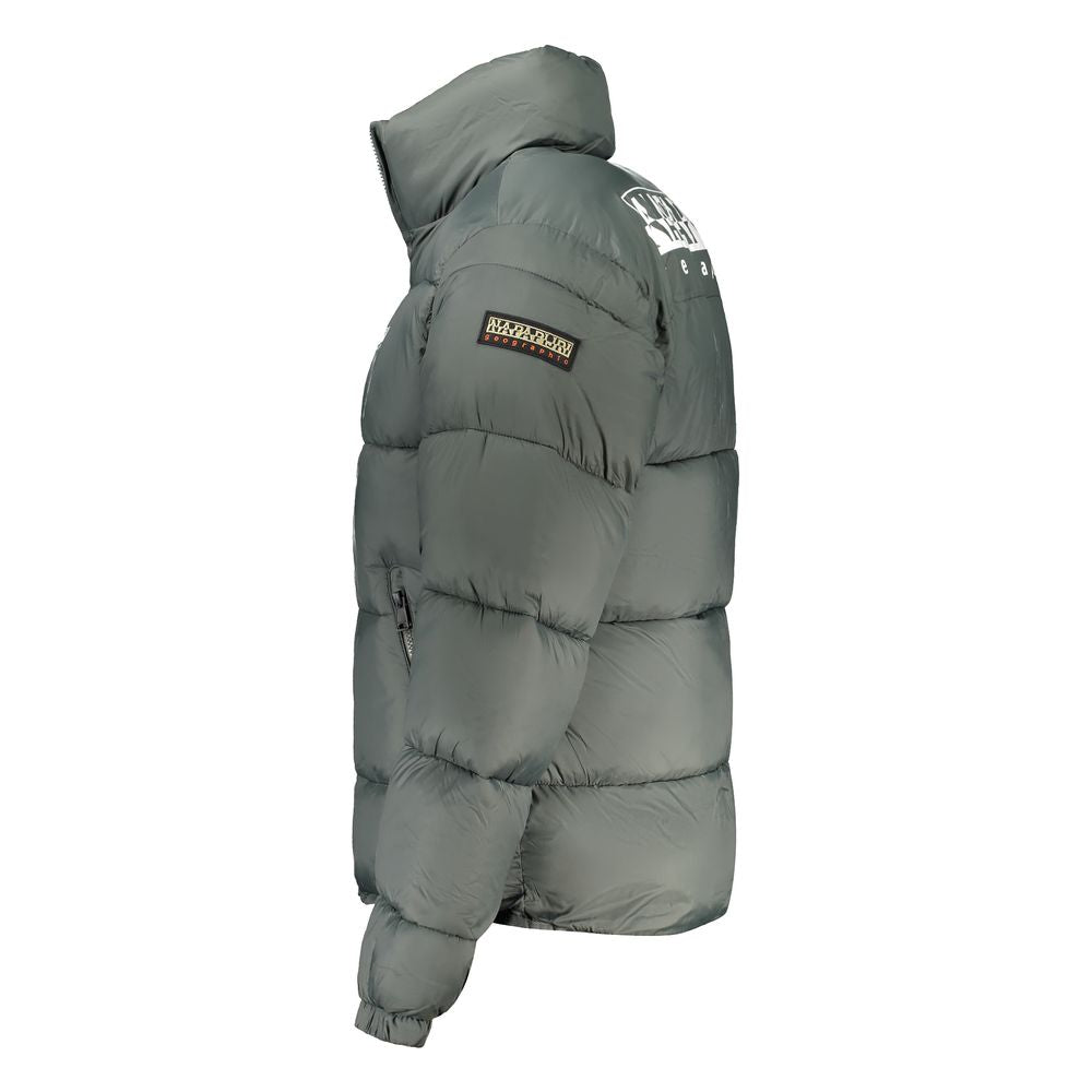 Napapijri Verde Poliammide Mens Jacket | Regal Royce