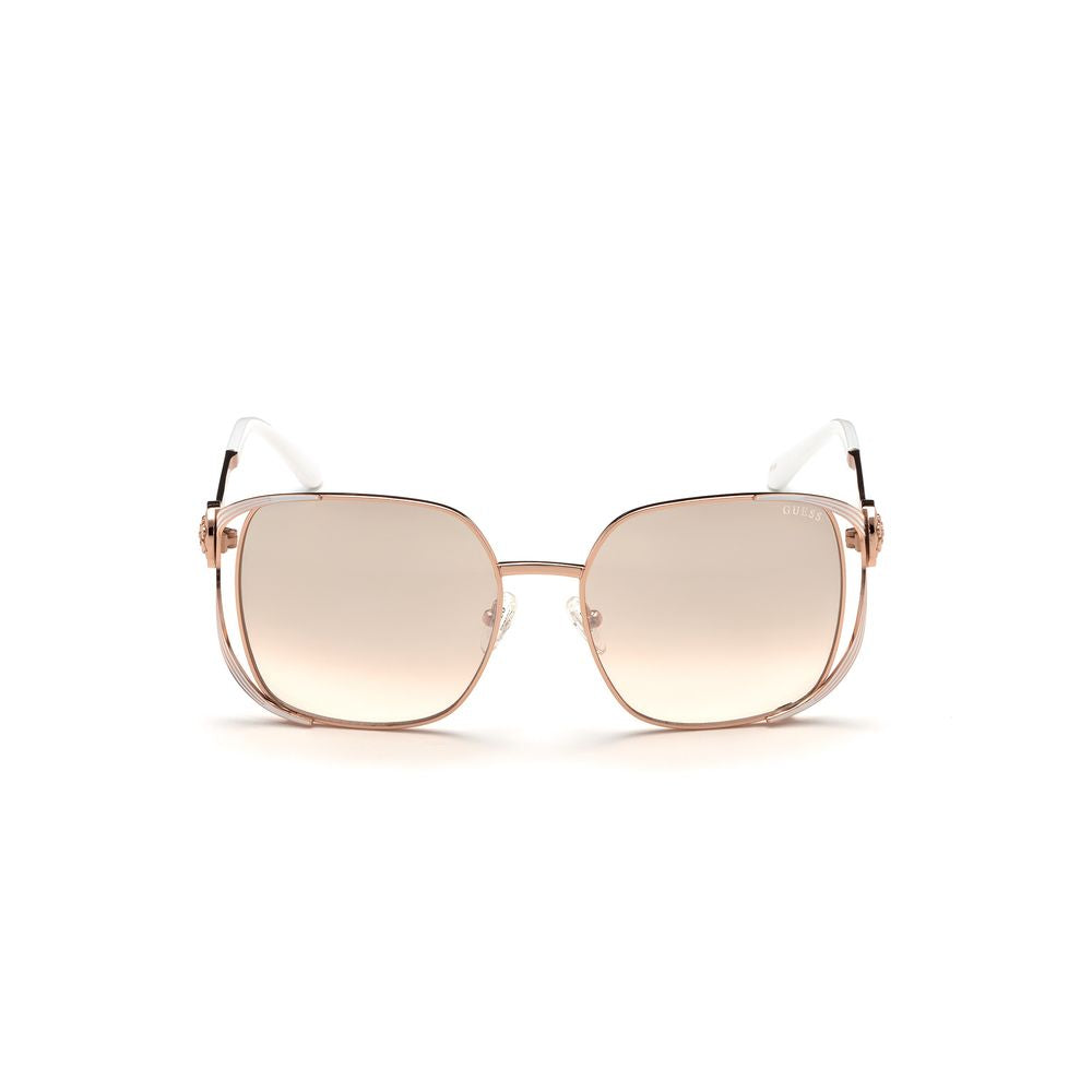 Guess Rose Gold Metal Sunglasses | Regal Royce