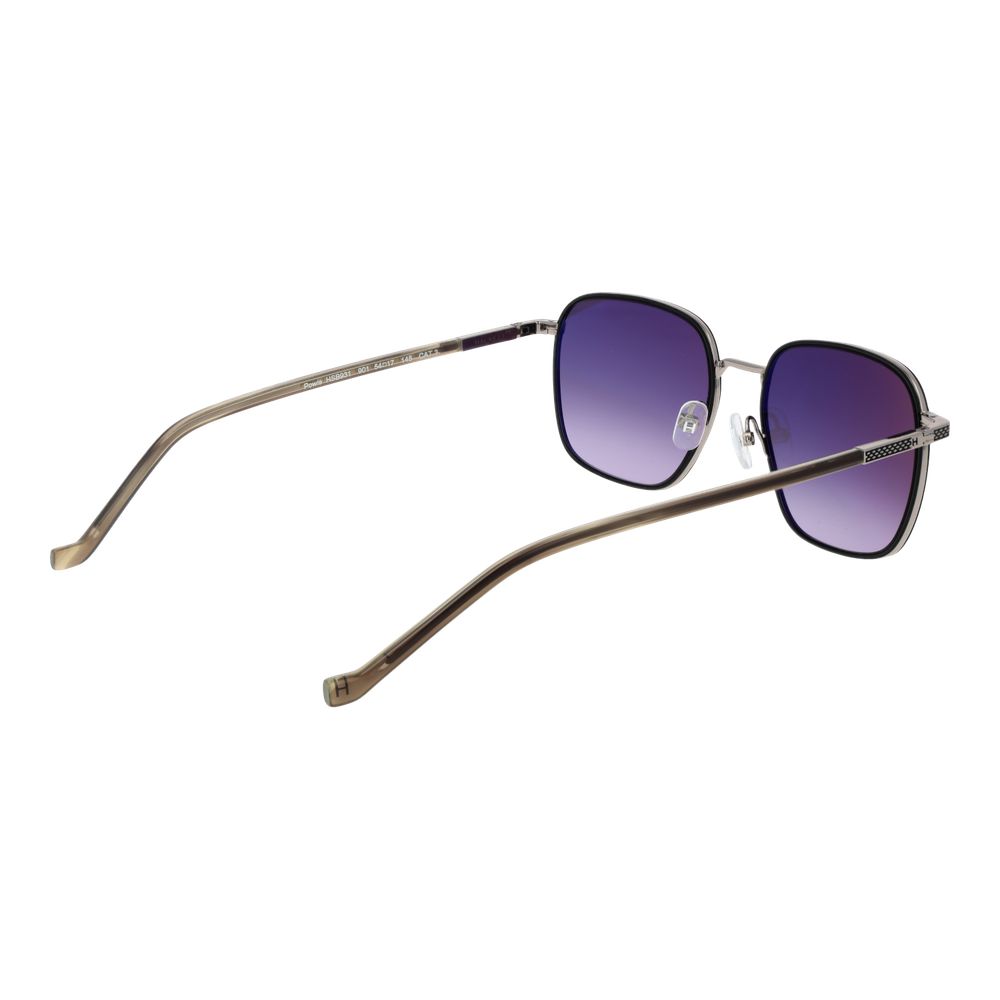 Hackett Black Metal Sunglasses