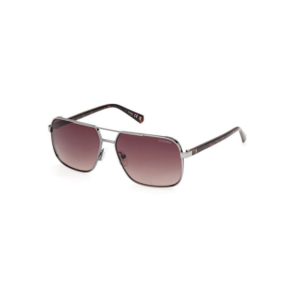Guess Gray Metal Sunglasses | Regal Royce