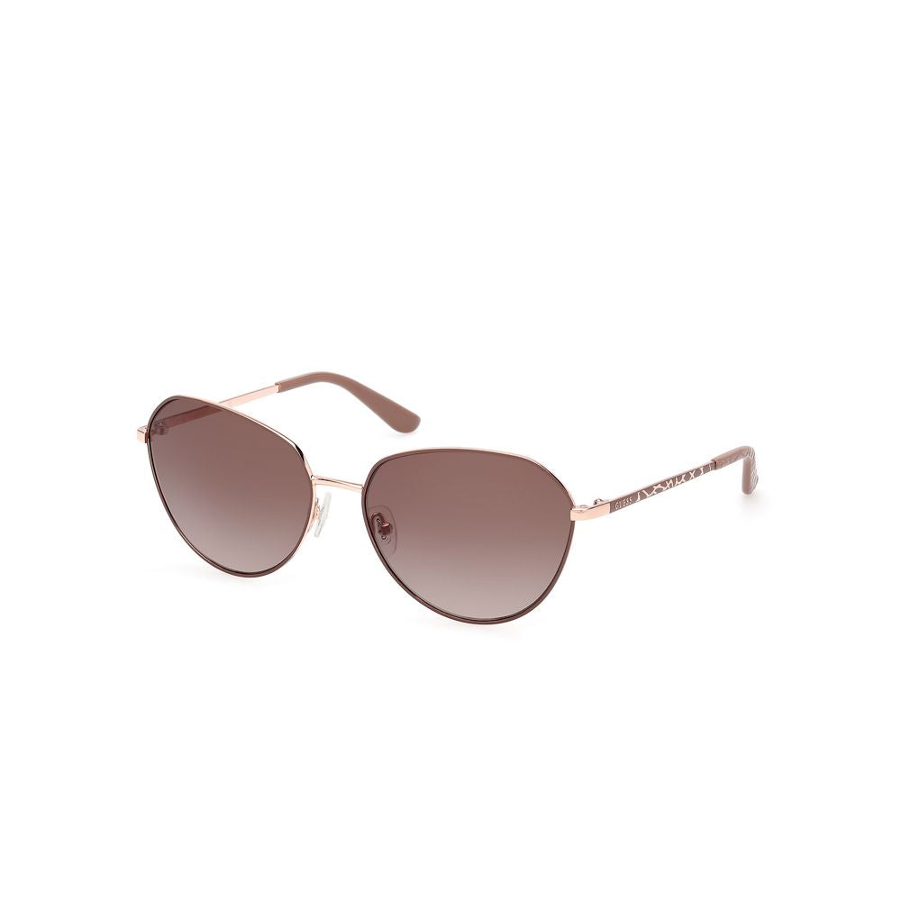 Guess Beige Metal Sunglasses | Regal Royce