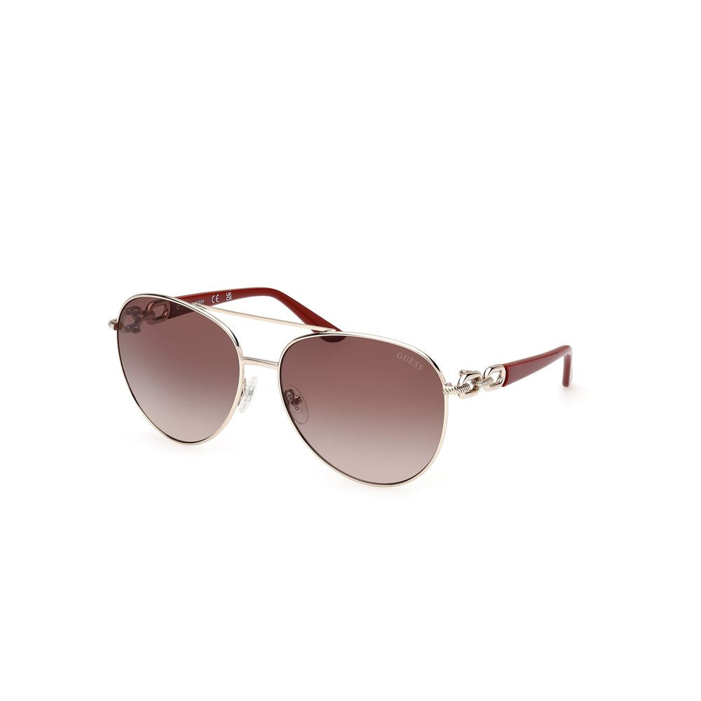 Guess Gold Metal Sunglasses | Regal Royce