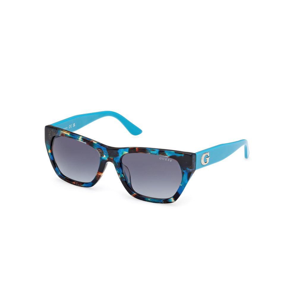Guess Blue Acetate Sunglasses | Regal Royce