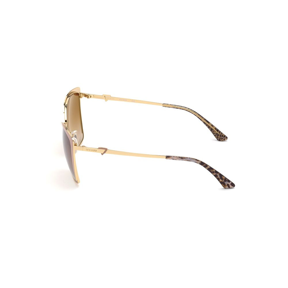Guess Beige Metal Sunglasses | Regal Royce