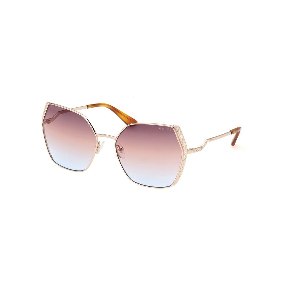 Guess Gold Metal Sunglasses | Regal Royce