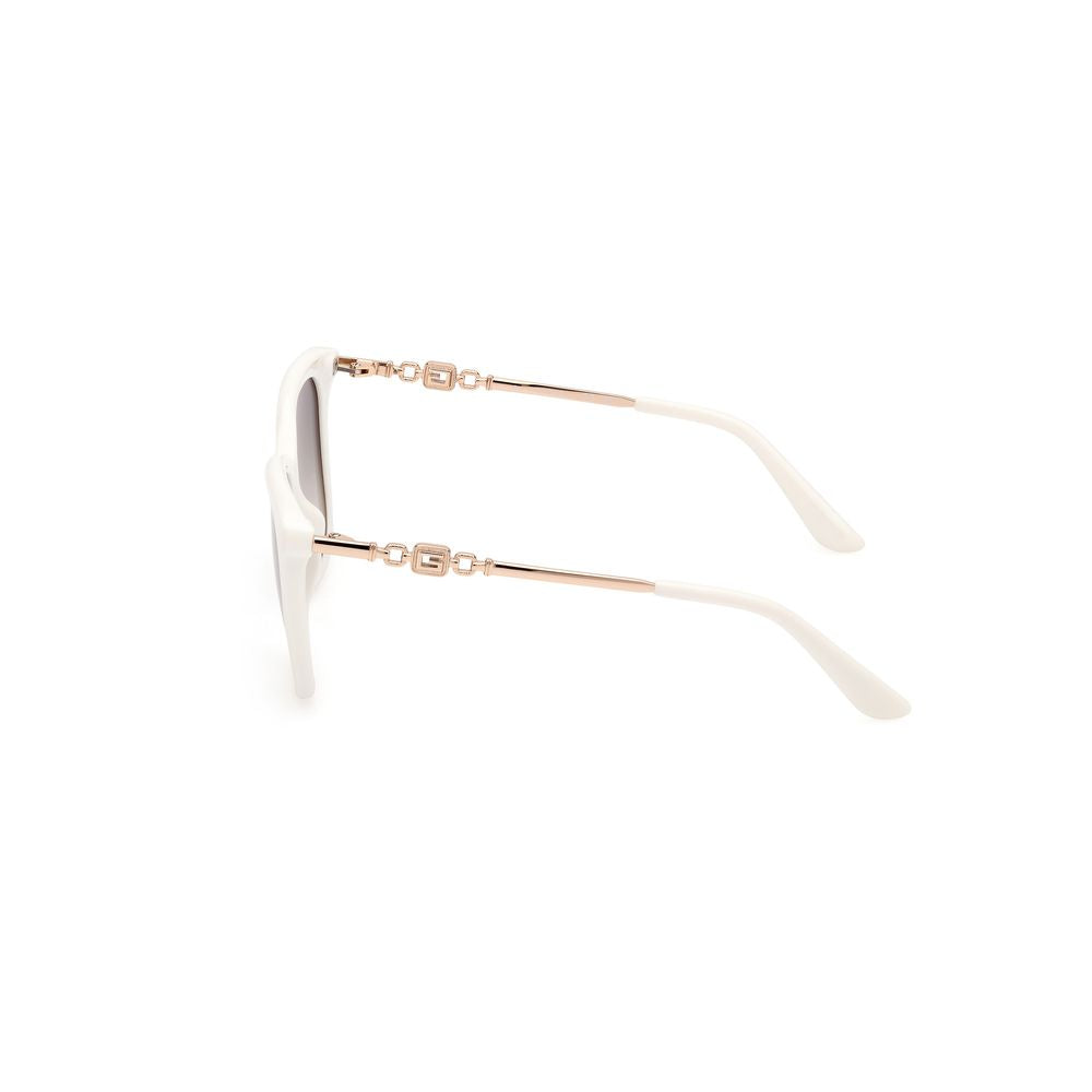 Guess White Resin Sunglasses | Regal Royce