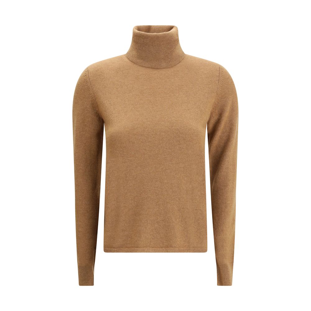 Max Mara Brown Wool Turtleneck | Regal Royce