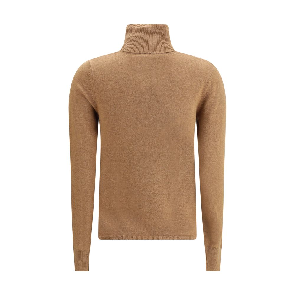 Max Mara Brown Wool Turtleneck | Regal Royce