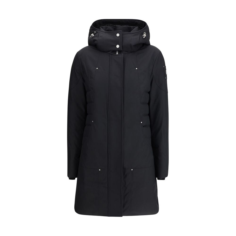 Moose Knuckles Black Polyester Parka | Regal Royce