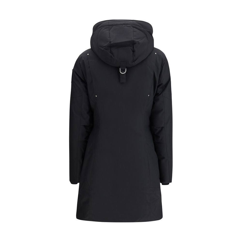 Moose Knuckles Black Polyester Parka | Regal Royce