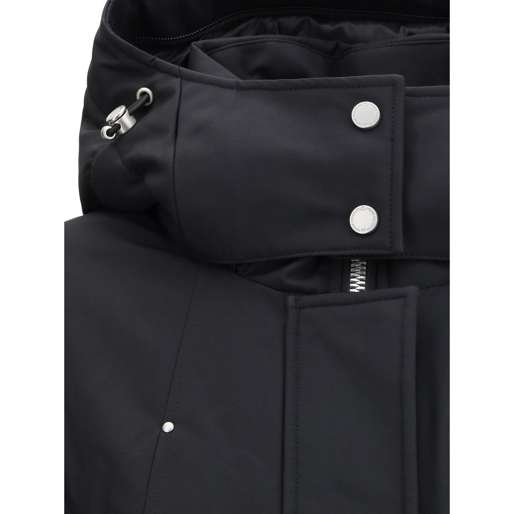 Moose Knuckles Black Polyester Parka | Regal Royce