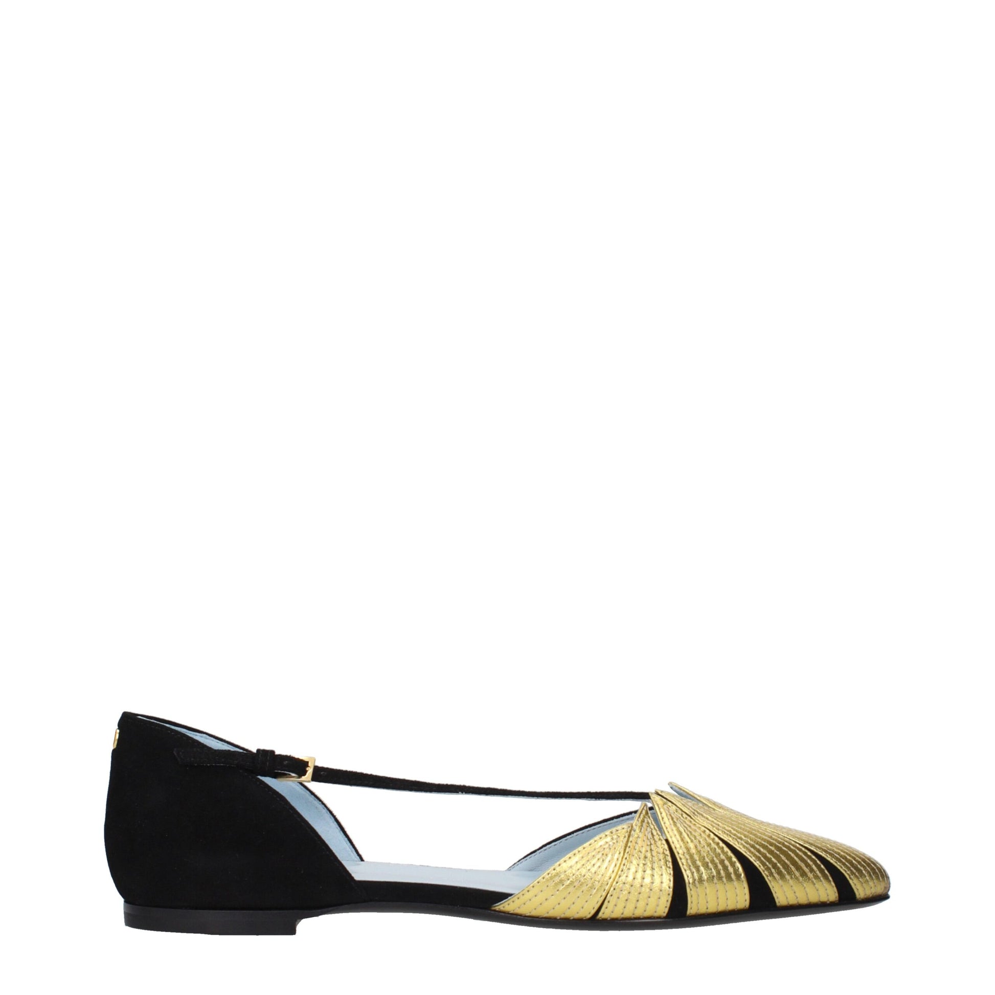 Valentino Garavani Black Leather Flat Sandals | Regal Royce