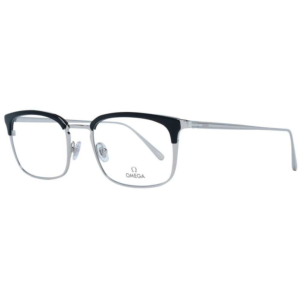 Omega Black Acetate Glasses (Frames) | Regal Royce