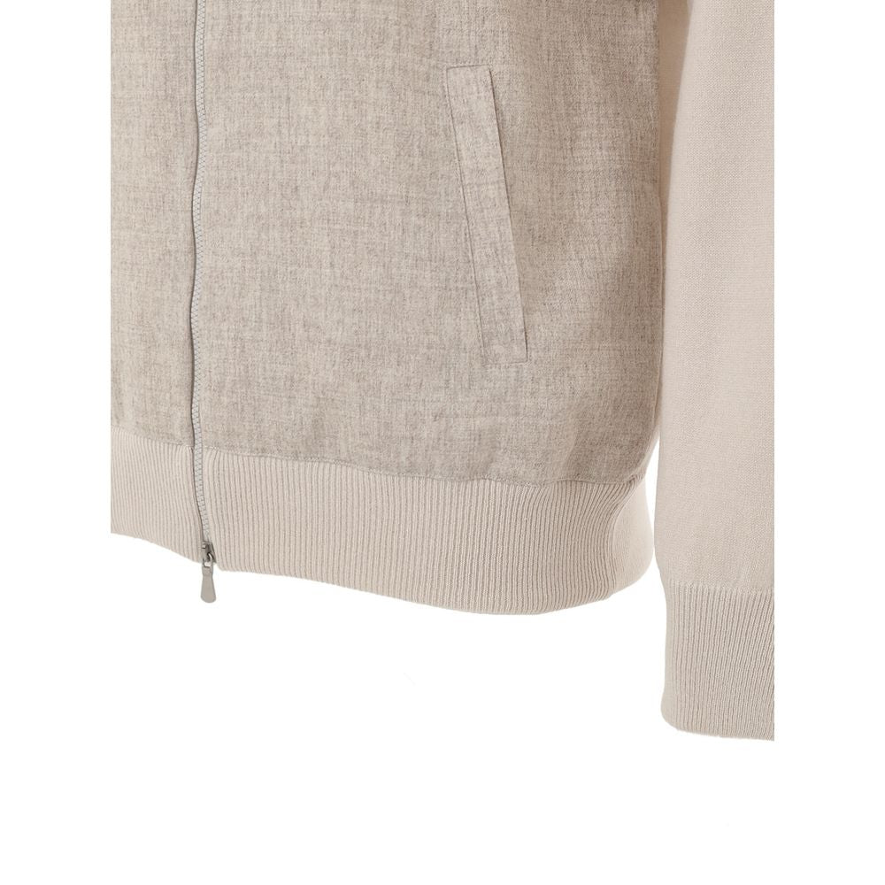 Gran Sasso Beige Wool Jackets And Coat