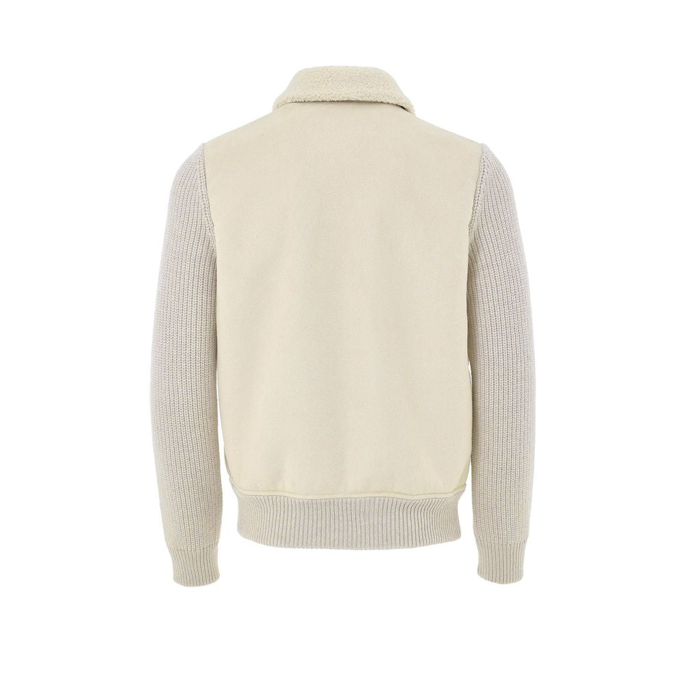 Gran Sasso Beige Wool Jackets And Coat