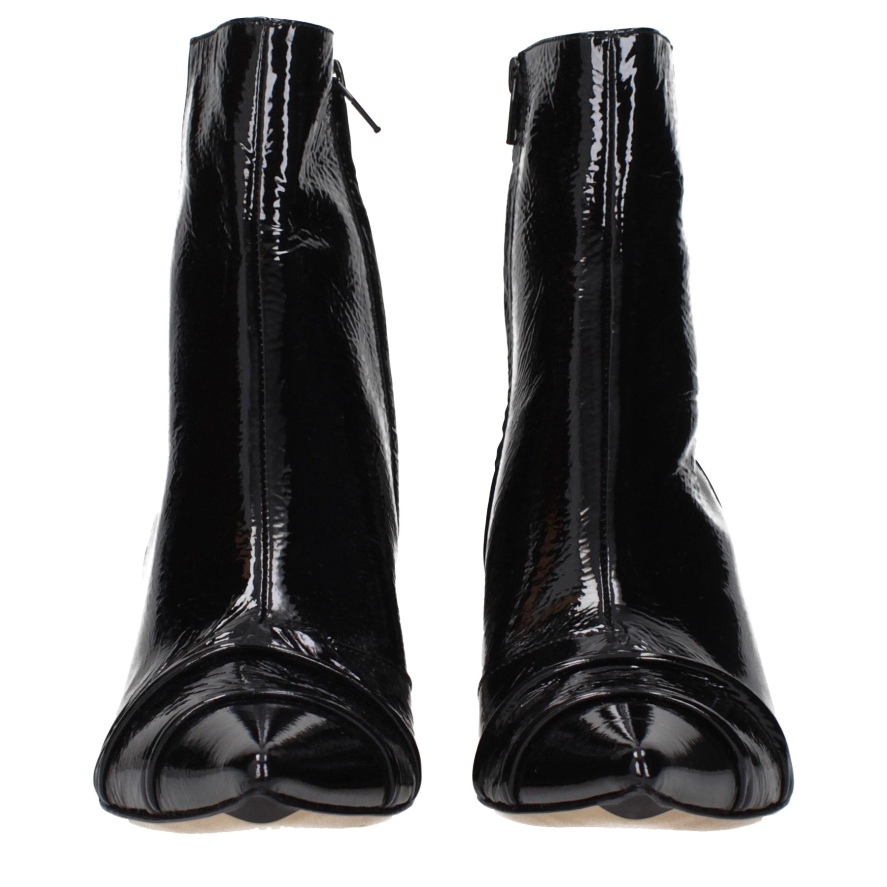Maison Margiela Black Leather Ankle Boots | Regal Royce