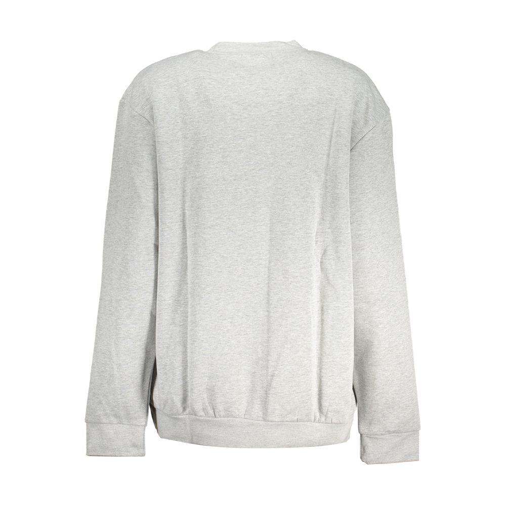 Cavalli Class Grigio Polyester Women Sweatshirt | Regal Royce