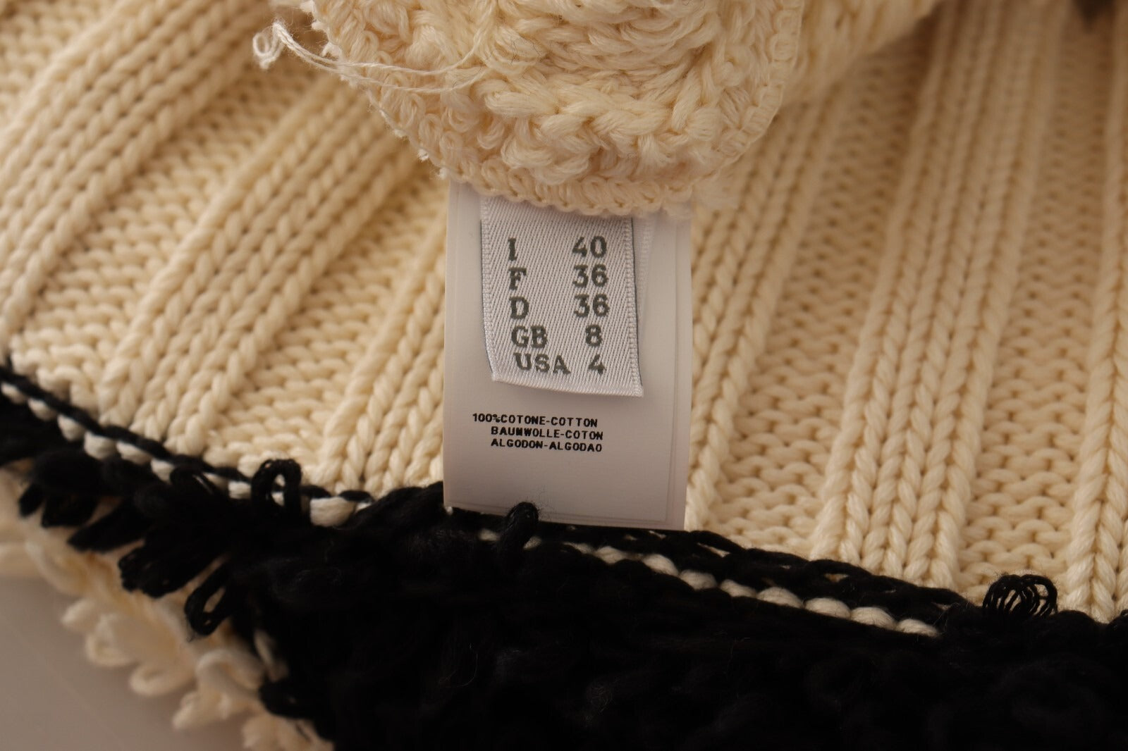 Philosophy Beige Black Short Sleeve Button Cardigan Sweater | Regal Royce