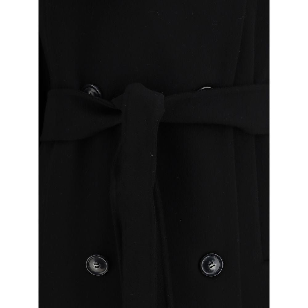 Max Mara Black Wool Coat | Regal Royce