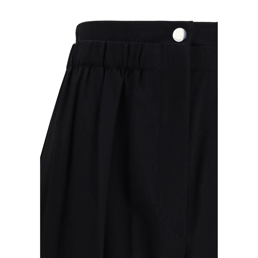 Max Mara Black Fleece Wool Casual Pants | Regal Royce