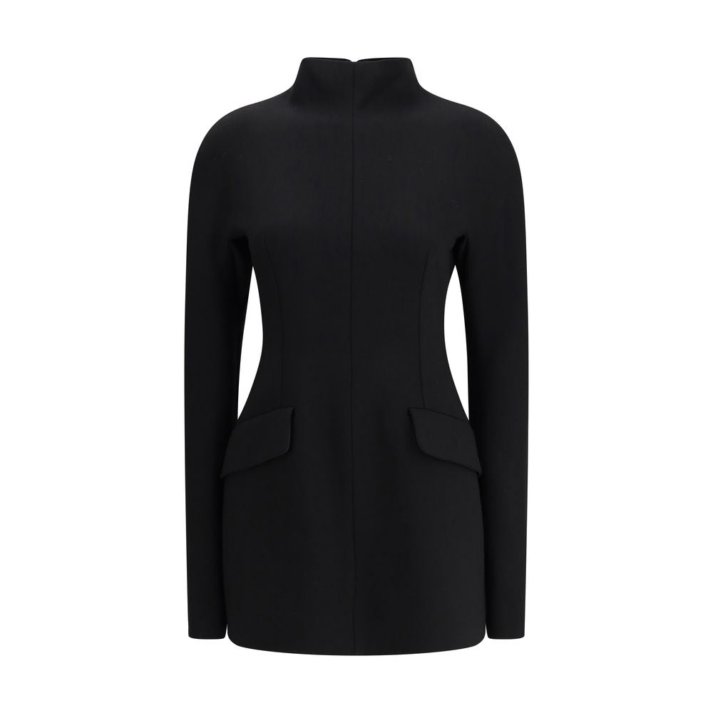 Max Mara Black Polyester Casual Dress