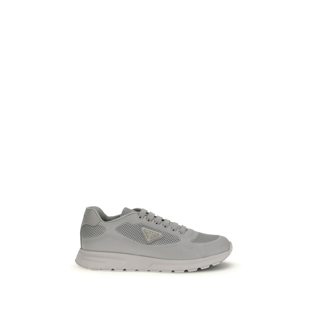 Prada Gray Rubber Athletic Sneakers | Regal Royce