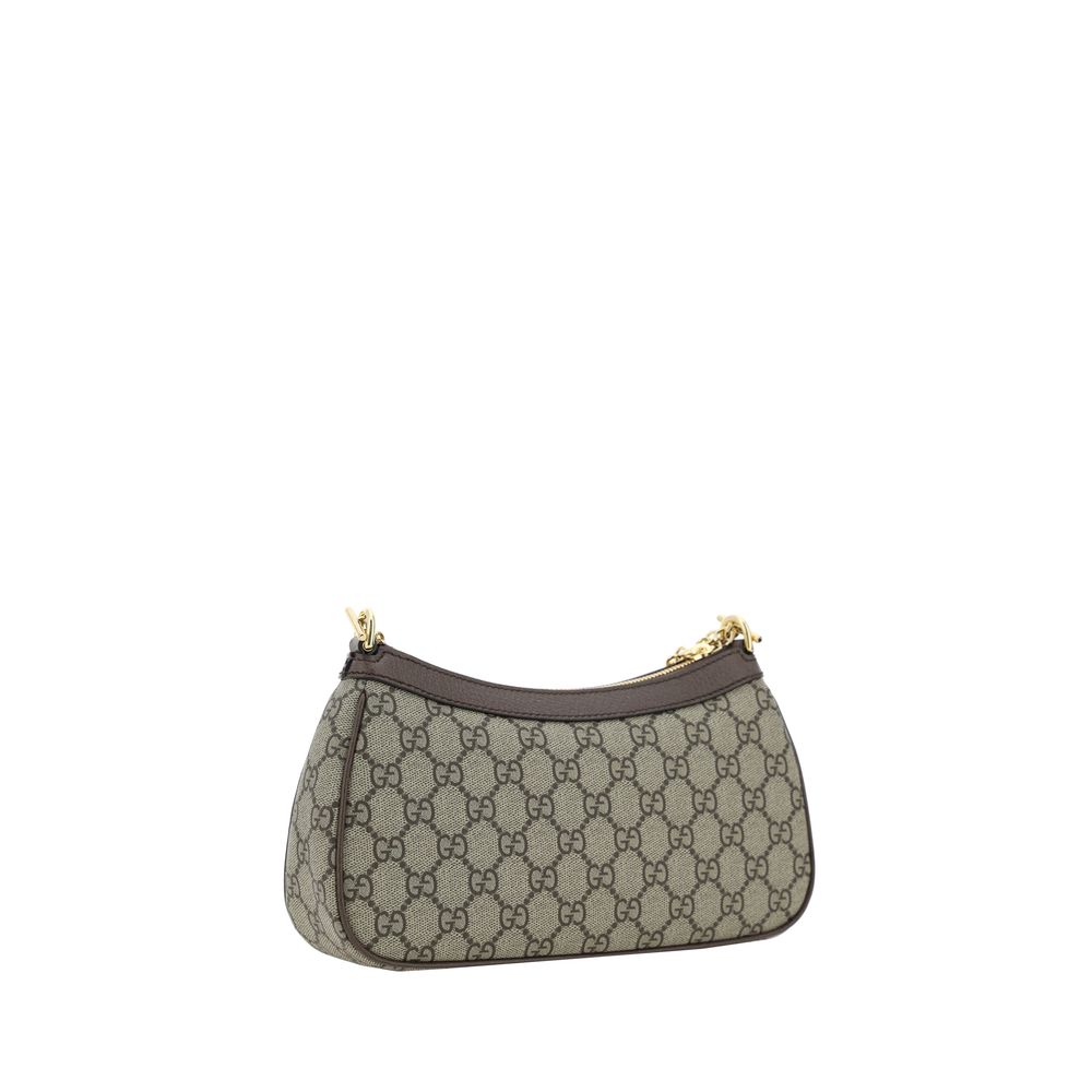 Gucci Brown Cotton Shoulder Bag | Regal Royce