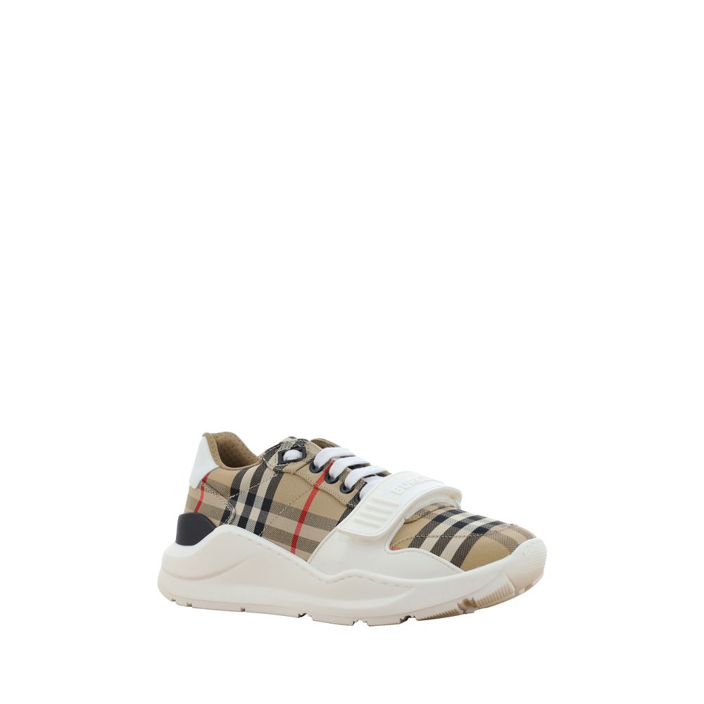 Burberry Beige Rubber Athletic Sneakers | Regal Royce