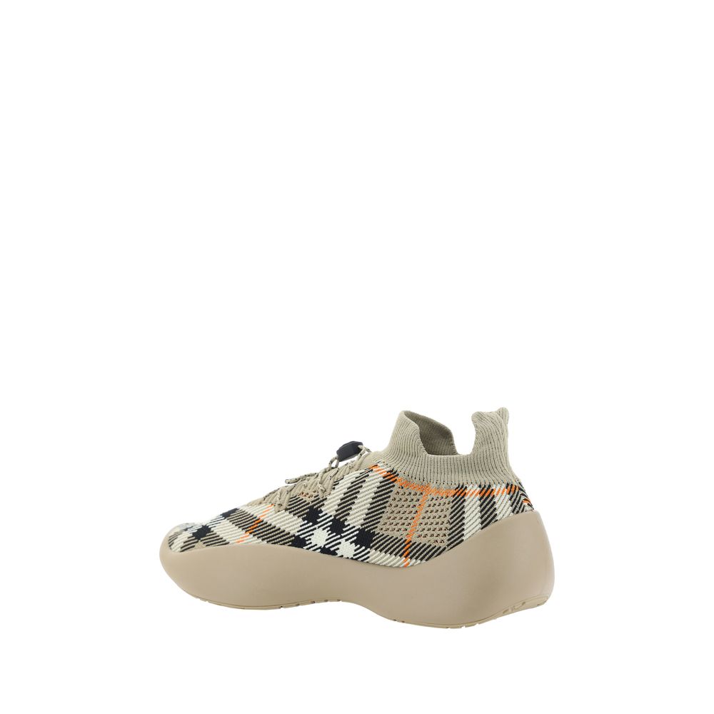 Burberry Brown Rubber Athletic Sneakers | Regal Royce