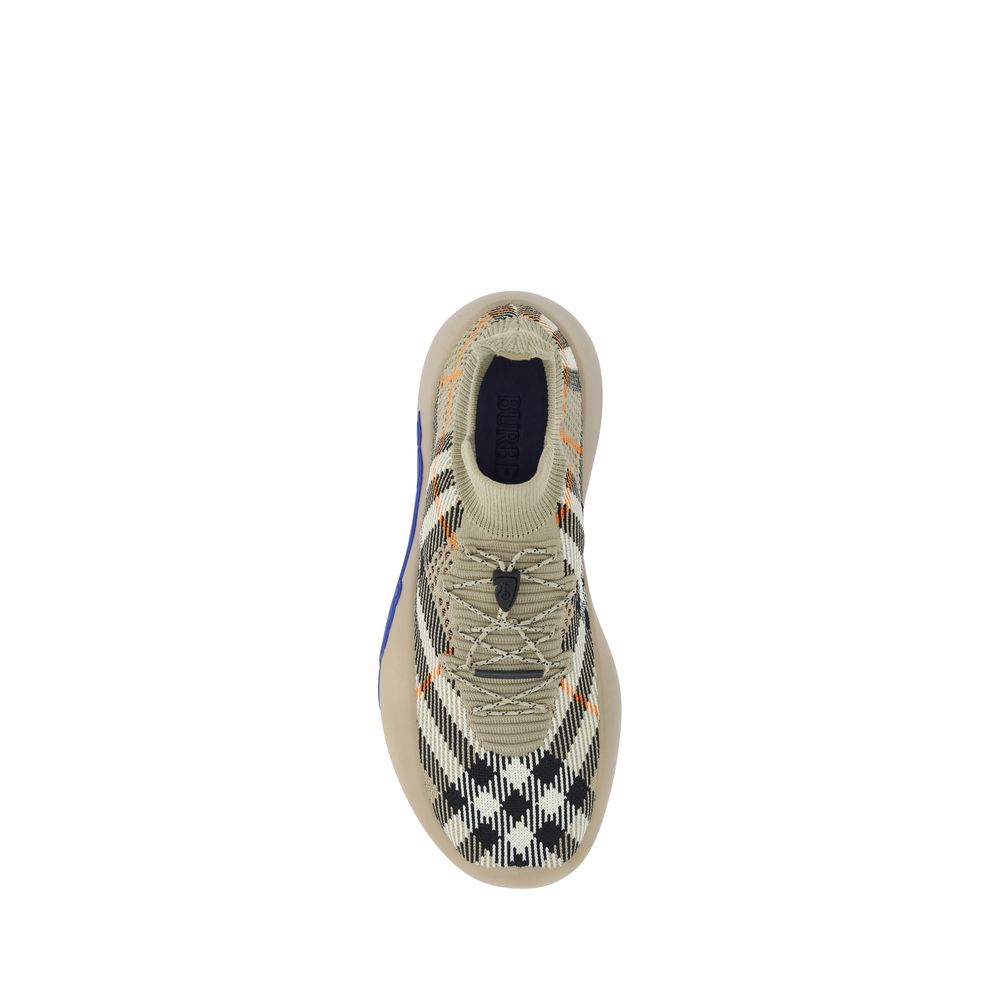 Burberry Brown Rubber Athletic Sneakers | Regal Royce