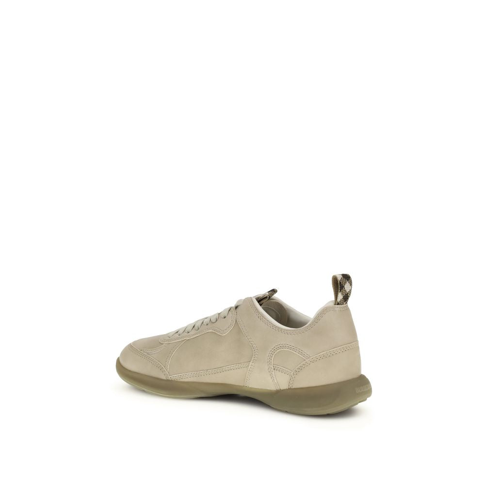 Burberry Beige Lamb Ovis Aries Aries Athletic Sneakers | Regal Royce