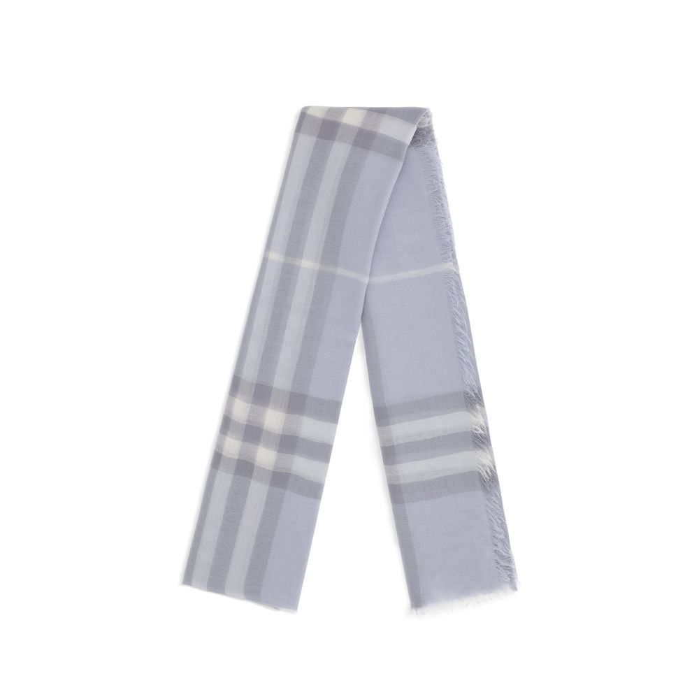 Burberry Light Blue Wool Scarf | Regal Royce